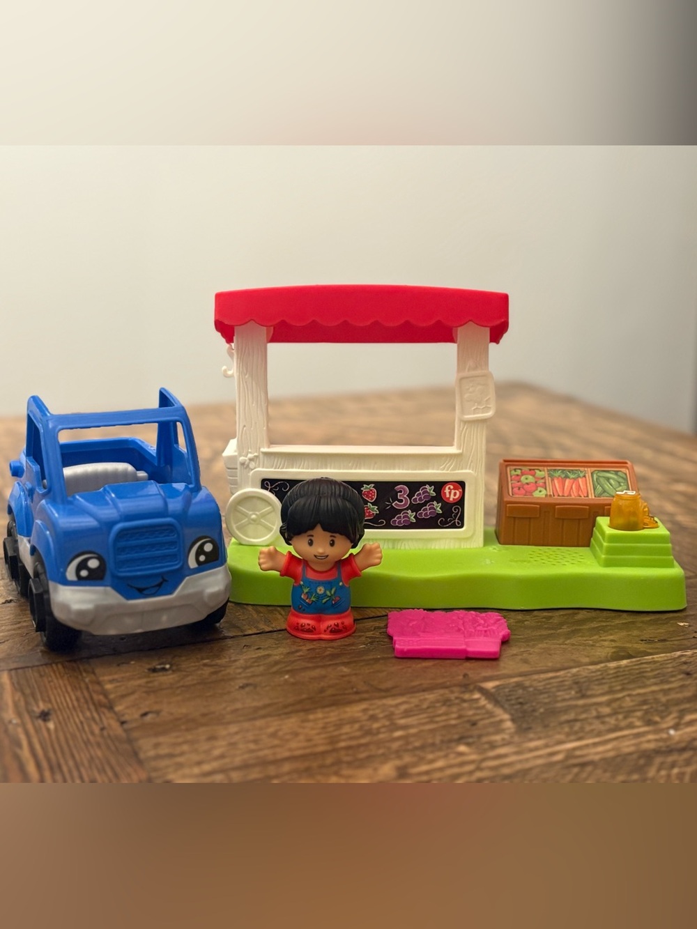 Little People Farmers Market Playset with Pickup Truck